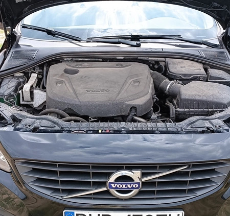 Volvo V60 cena 46500 przebieg: 197000, rok produkcji 2016 z Pyzdry małe 667